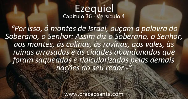 Ezequiel 36:4