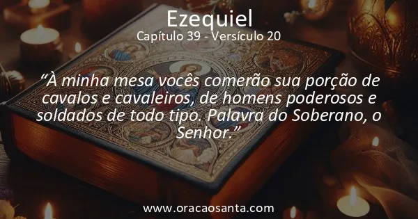 Ezequiel 39:20
