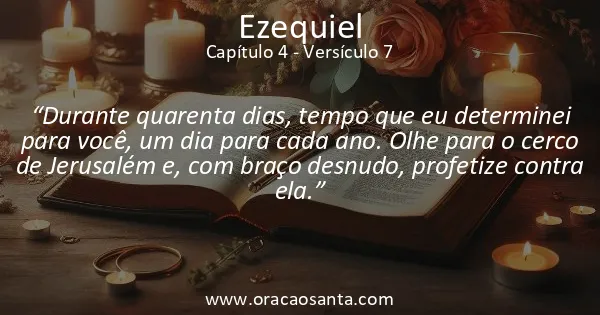 Ezequiel 4:7