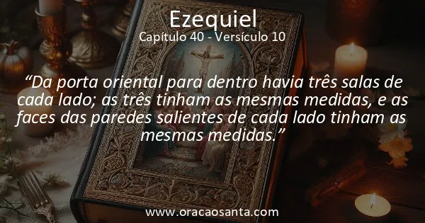 Ezequiel 40:10