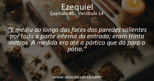 Ezequiel 40:14