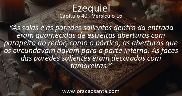 Ezequiel 40:16