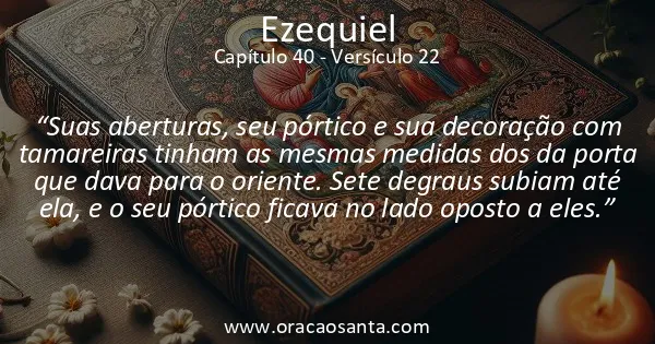 Ezequiel 40:22
