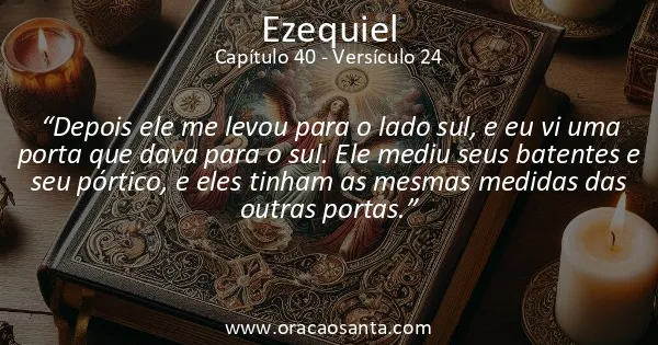 Ezequiel 40:24