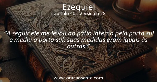 Ezequiel 40:28