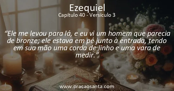 Ezequiel 40:3