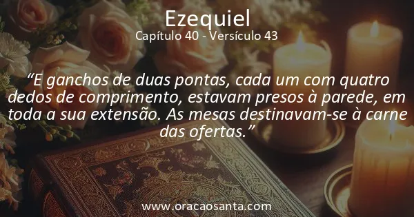 Ezequiel 40:43