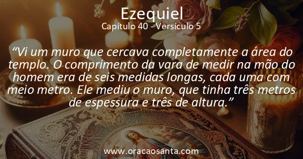 Ezequiel 40:5