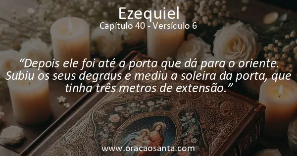 Ezequiel 40:6