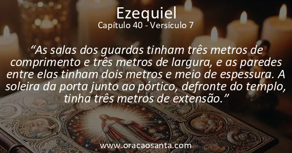 Ezequiel 40:7
