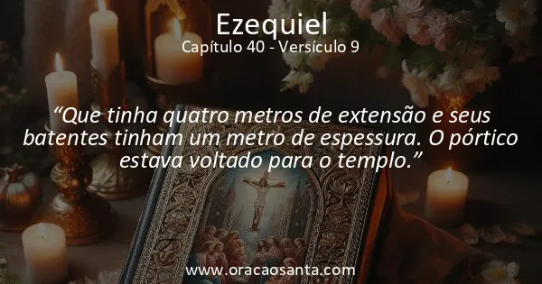 Ezequiel 40:9