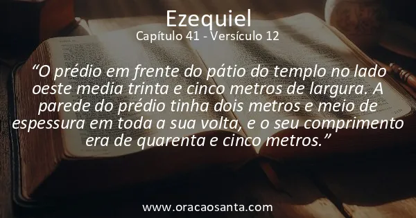 Ezequiel 41:12