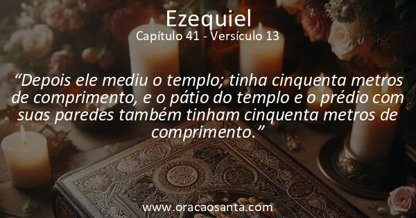 Ezequiel 41:13