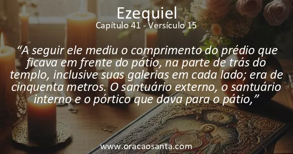 Ezequiel 41:15