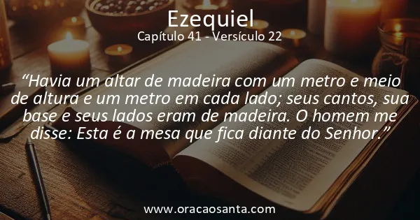 Ezequiel 41:22