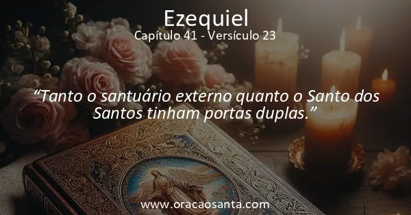 Ezequiel 41:23