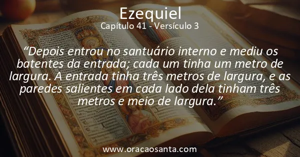 Ezequiel 41:3
