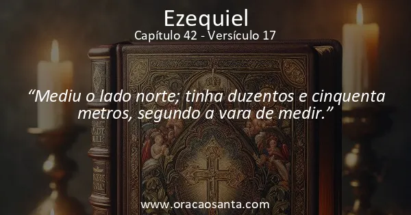 Ezequiel 42:17