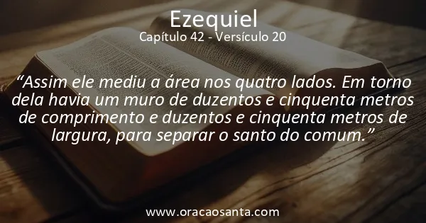 Ezequiel 42:20