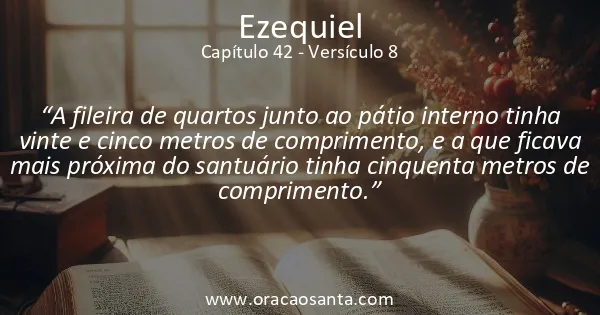 Ezequiel 42:8