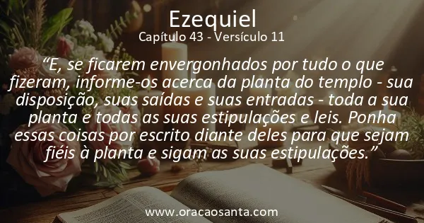 Ezequiel 43:11