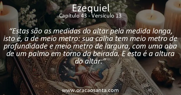 Ezequiel 43:13