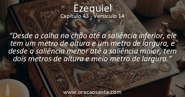 Ezequiel 43:14