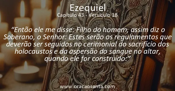 Ezequiel 43:18