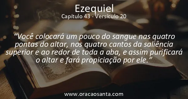 Ezequiel 43:20