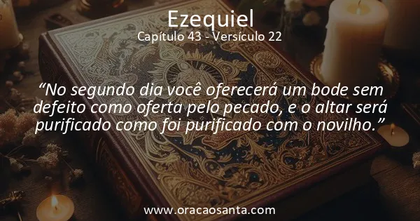 Ezequiel 43:22