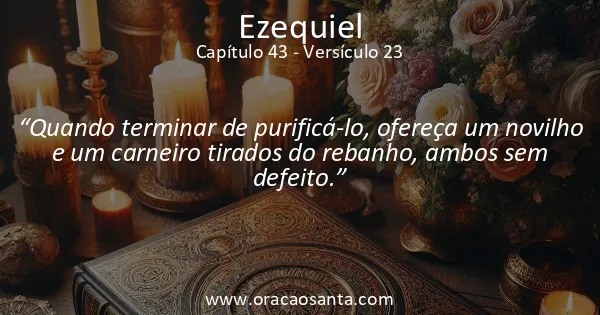 Ezequiel 43:23