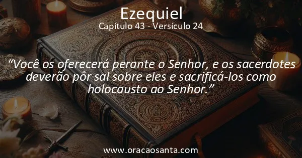 Ezequiel 43:24