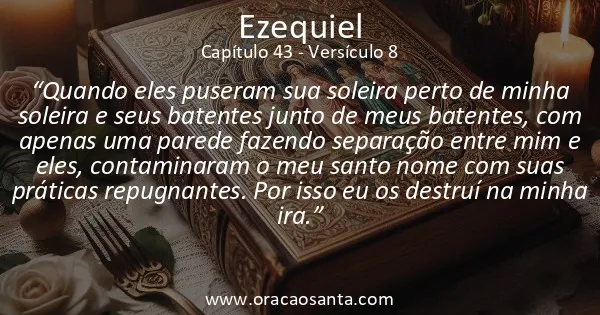Ezequiel 43:8