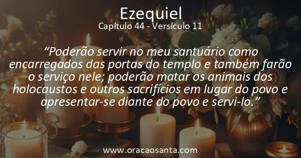 Ezequiel 44:11