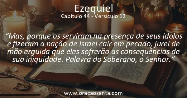 Ezequiel 44:12
