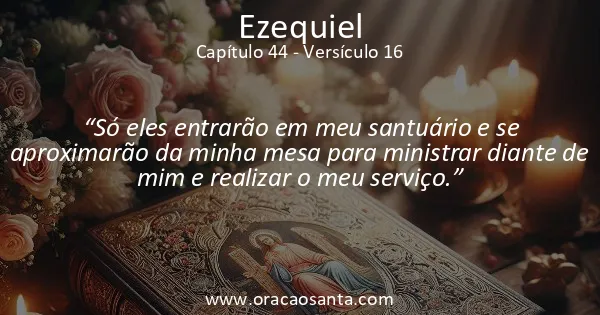 Ezequiel 44:16