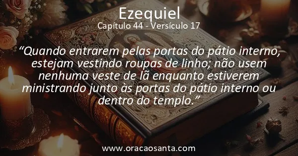 Ezequiel 44:17