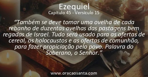 Ezequiel 45:15
