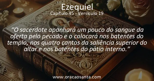 Ezequiel 45:19