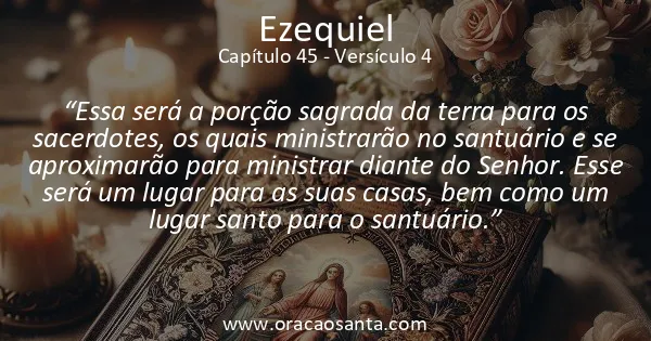 Ezequiel 45:4