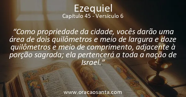 Ezequiel 45:6