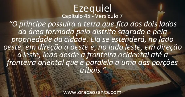 Ezequiel 45:7