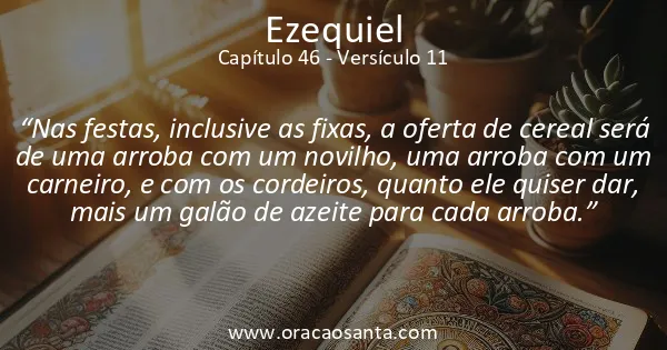 Ezequiel 46:11