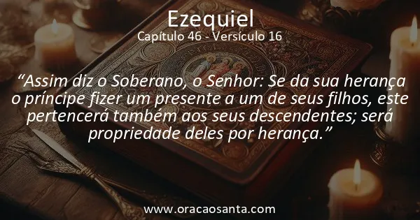 Ezequiel 46:16