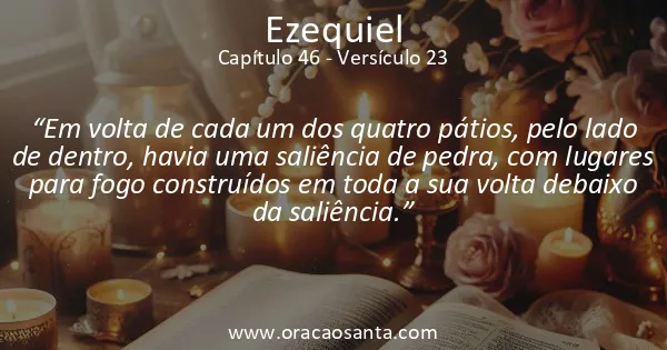 Ezequiel 46:23