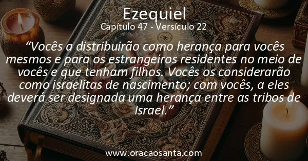 Ezequiel 47:22