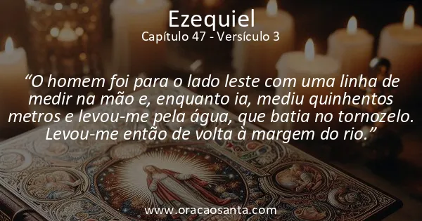 Ezequiel 47:3