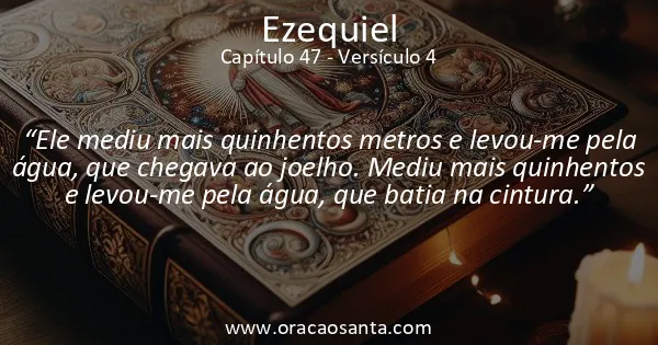 Ezequiel 47:4