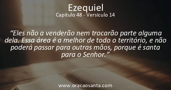 Ezequiel 48:14