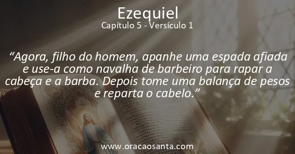 Ezequiel 5:1